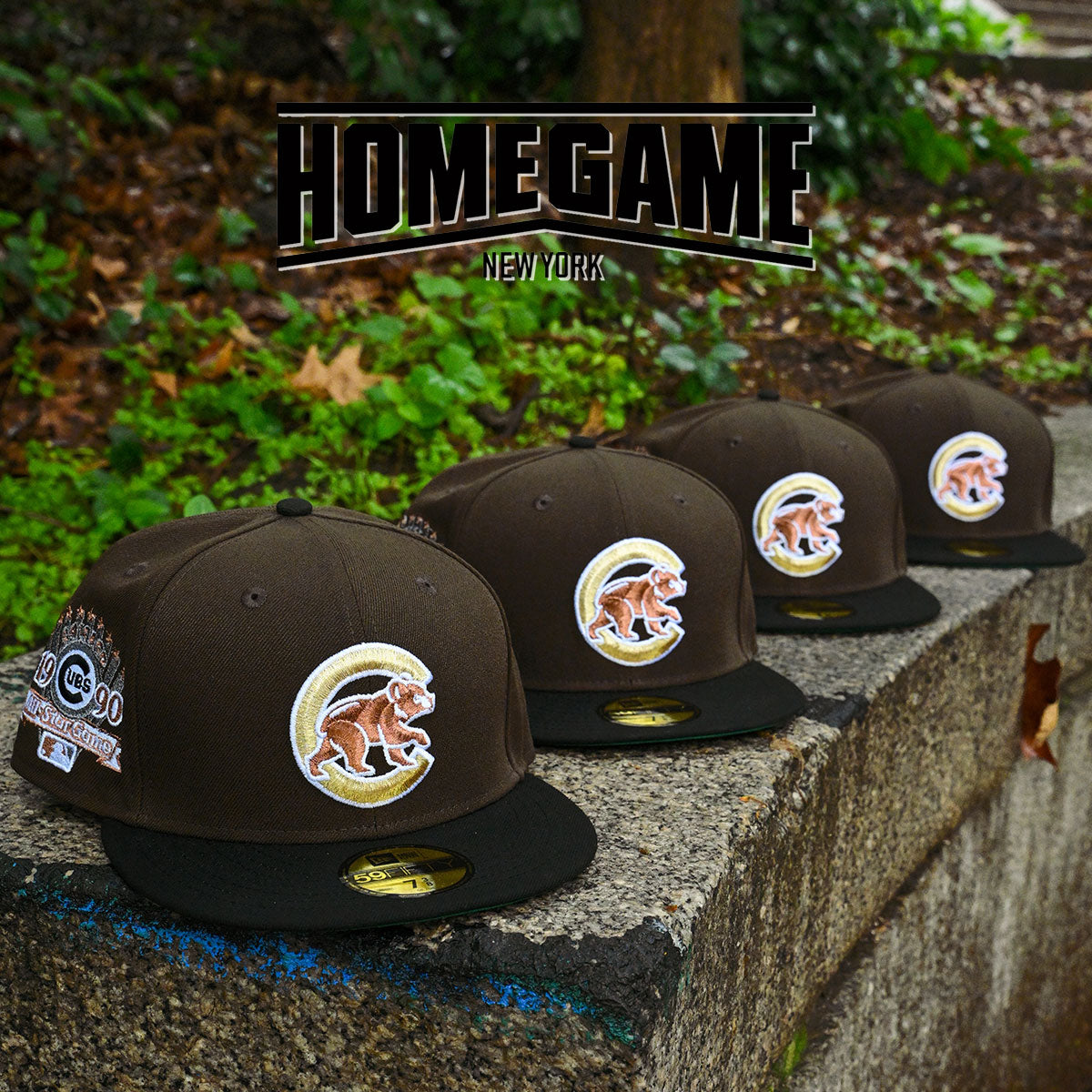 NEW ERA Chicago Cubs - 59Fifty 1990 All Star Game Walnut/Black