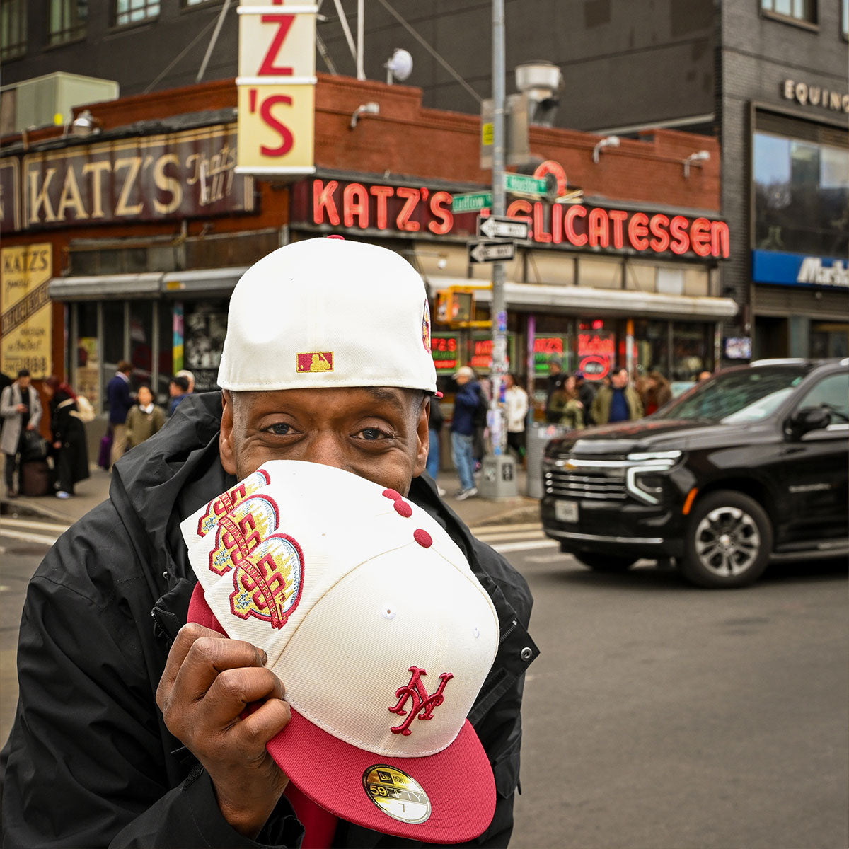 NEW ERA New York Mets - 59Fifty 50th Anniversary Chrome White/Brick Red