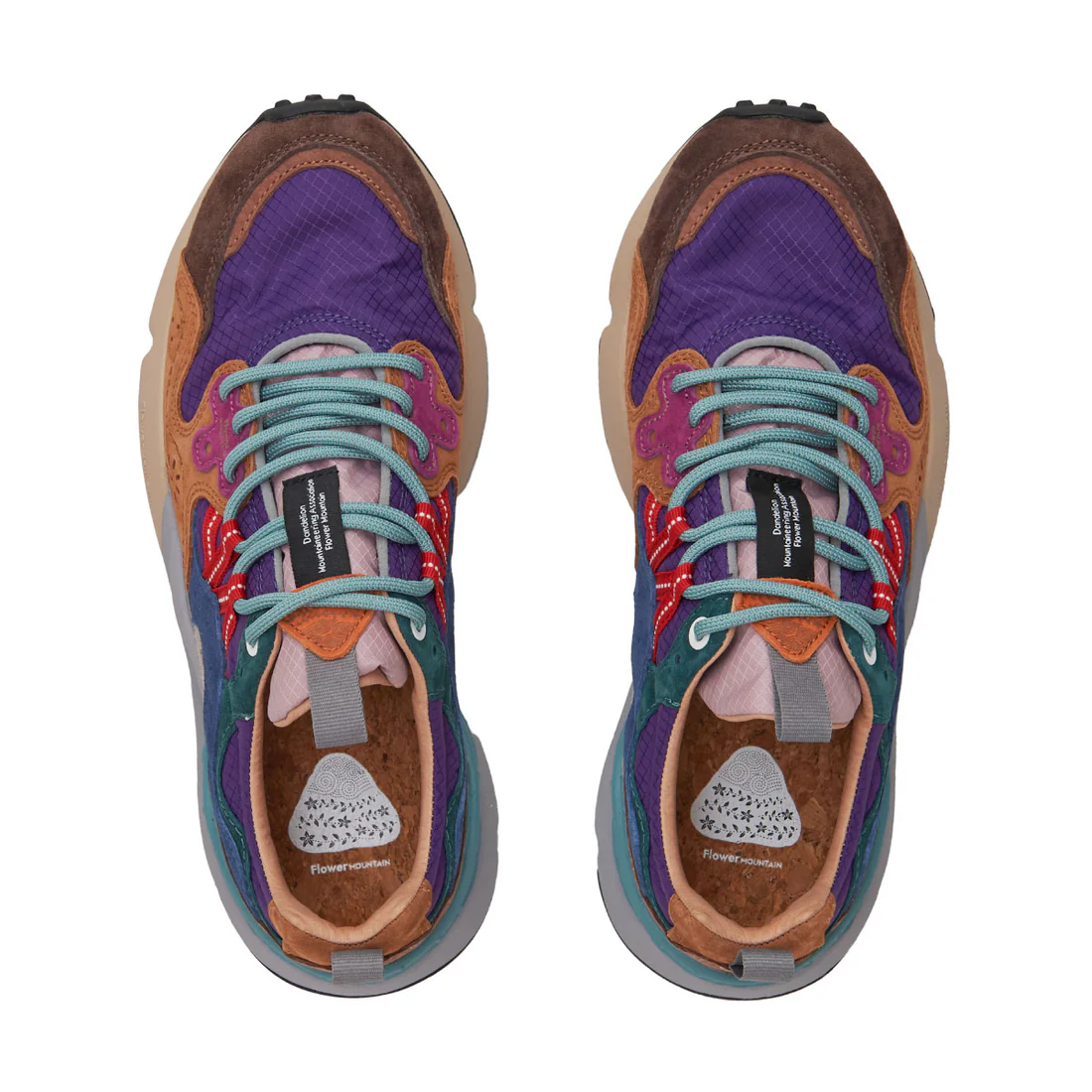 Flower MOUNTAIN - YAMANO3 Purple/Mud【FM63673】