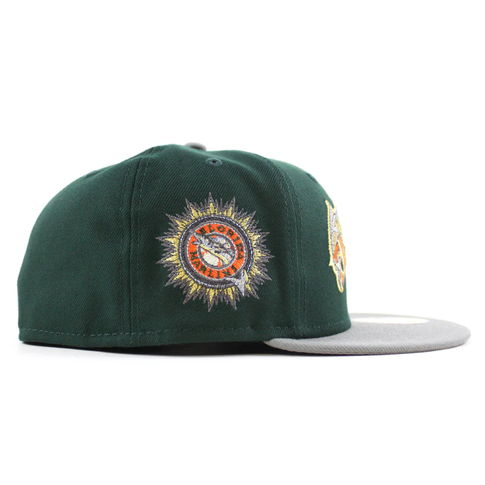 新時代佛羅裡達馬林魚 - 59FIFTY MARLINS 補丁綠色迷霧早晨