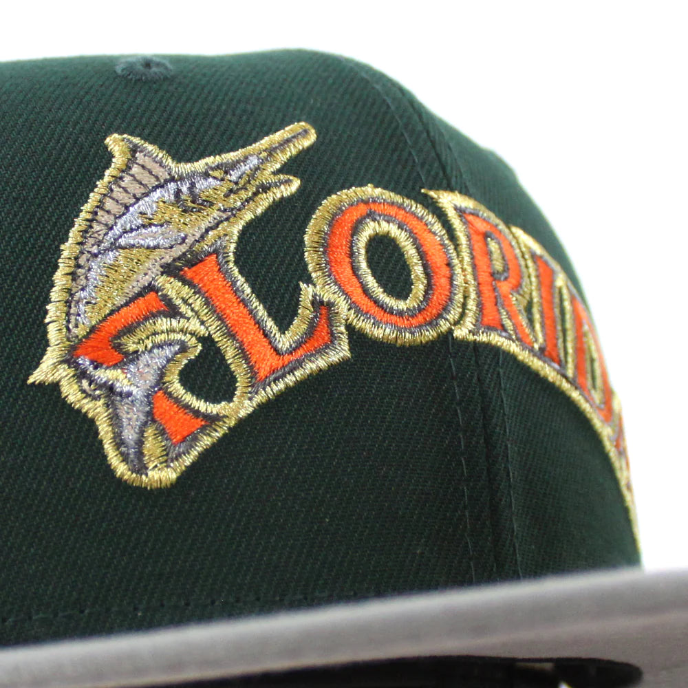 新時代佛羅裡達馬林魚 - 59FIFTY MARLINS 補丁綠色迷霧早晨