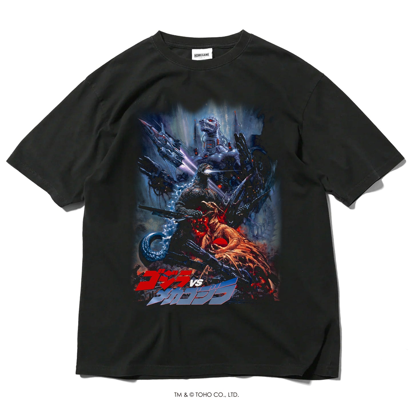 【受注予約:12月下旬頃より順次発送】ゴジラ | HOMEGAME 1993 ゴジラVSメカゴジラ TEE