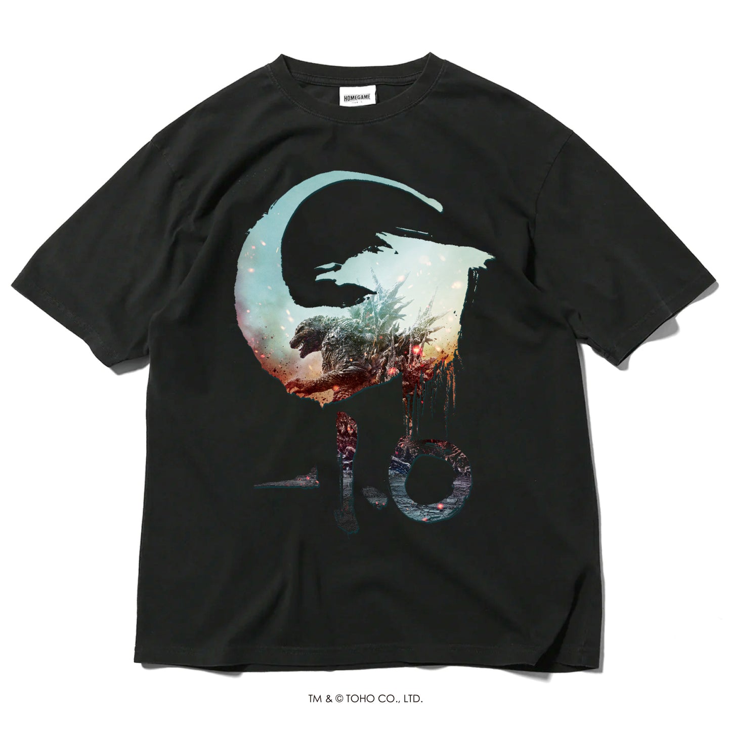 【受注予約:12月下旬頃より順次発送】ゴジラ | HOMEGAME 2023 ゴジラ-1.0 TEE