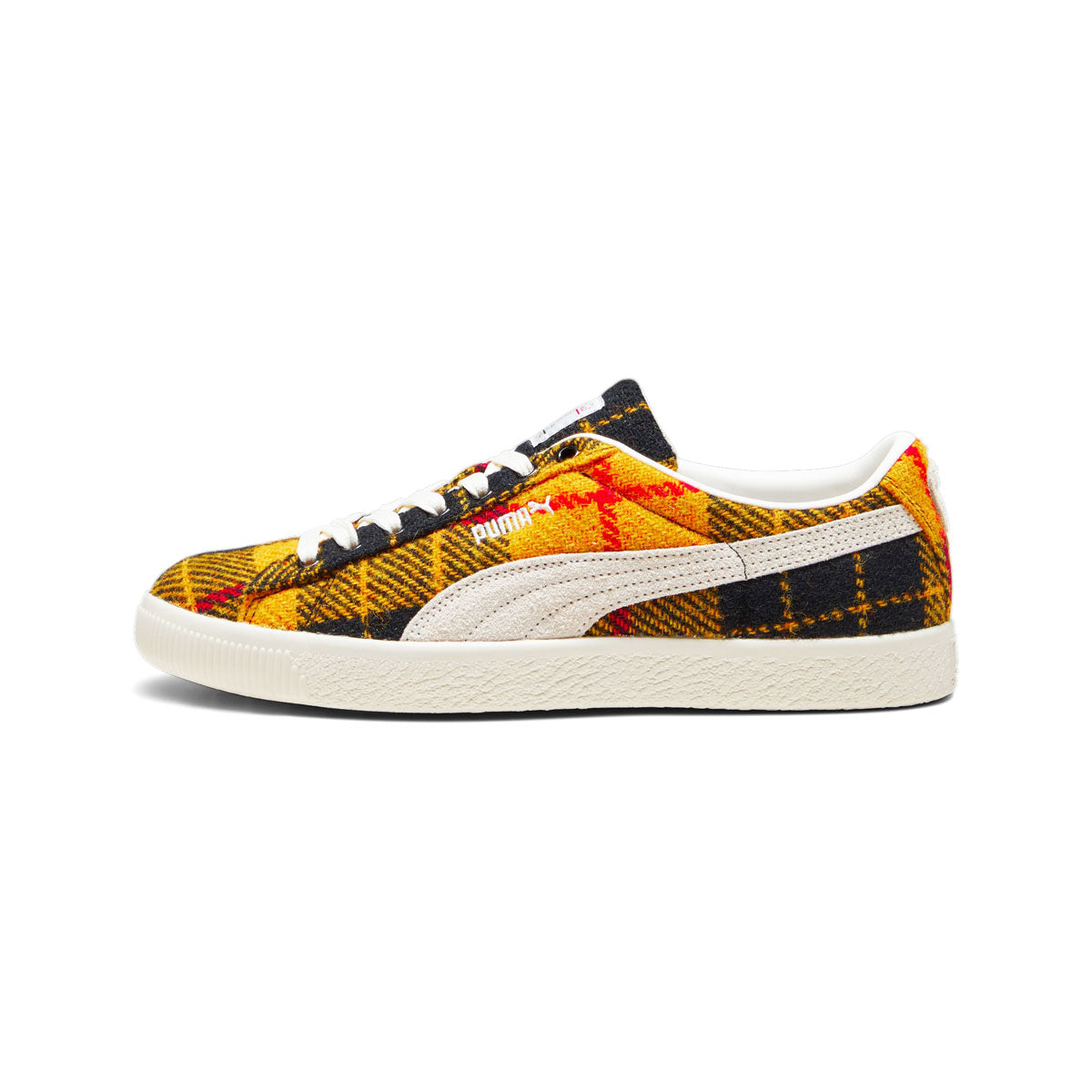 PUMA SUEDE VTG HARRIS TWEED Frosted Ivory/Yellow プーマ スウェード ヴィンテージ ハリスツイード フロステッドアイボリー/イエロー【393219-02】