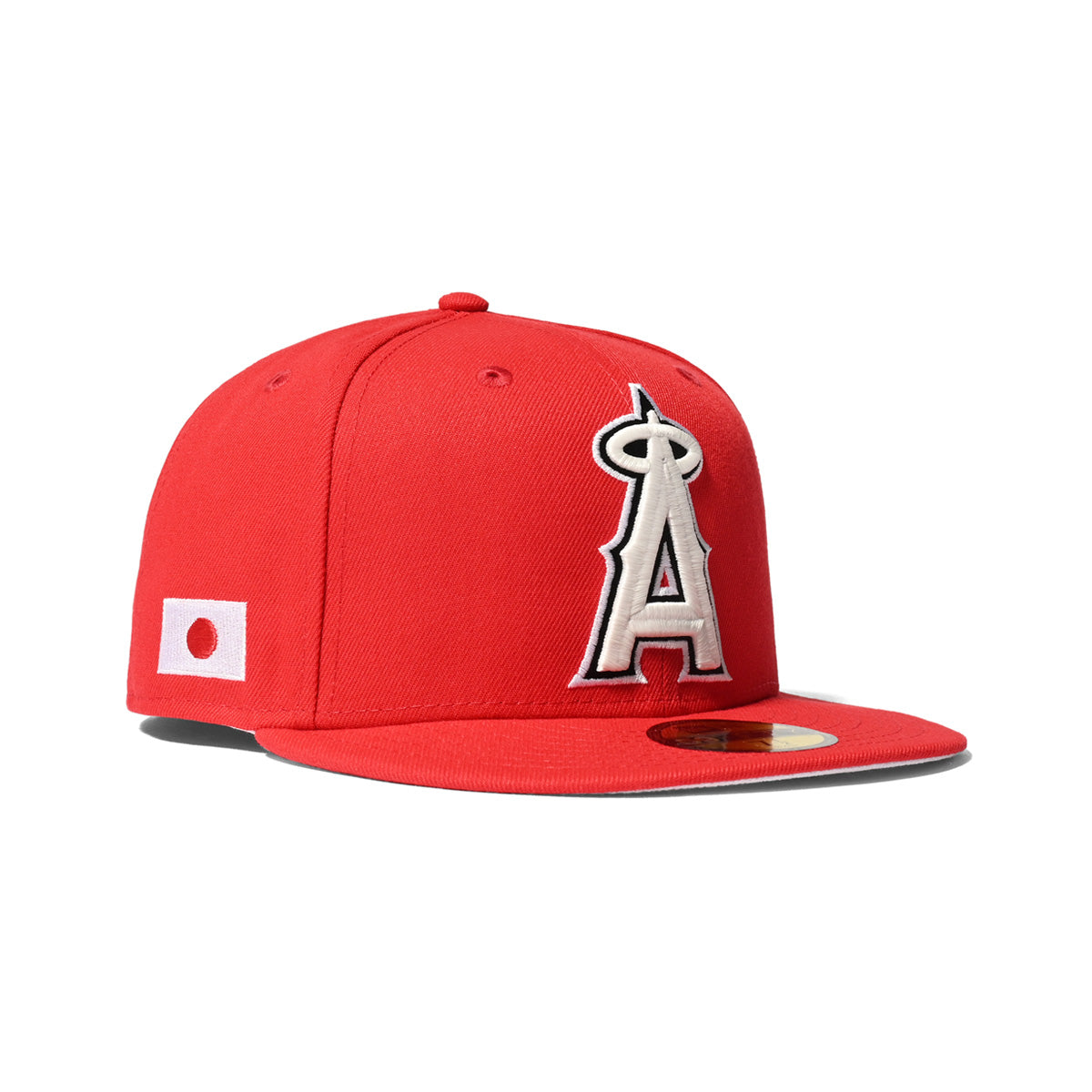 NEW ERA Los Angeles Angels - 59FIFTY JAPAN PATCH RED/WHITE ...