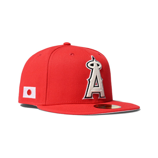 NEW ERA Los Angeles Angels - 59FIFTY JAPAN PATCH RED/WHITE