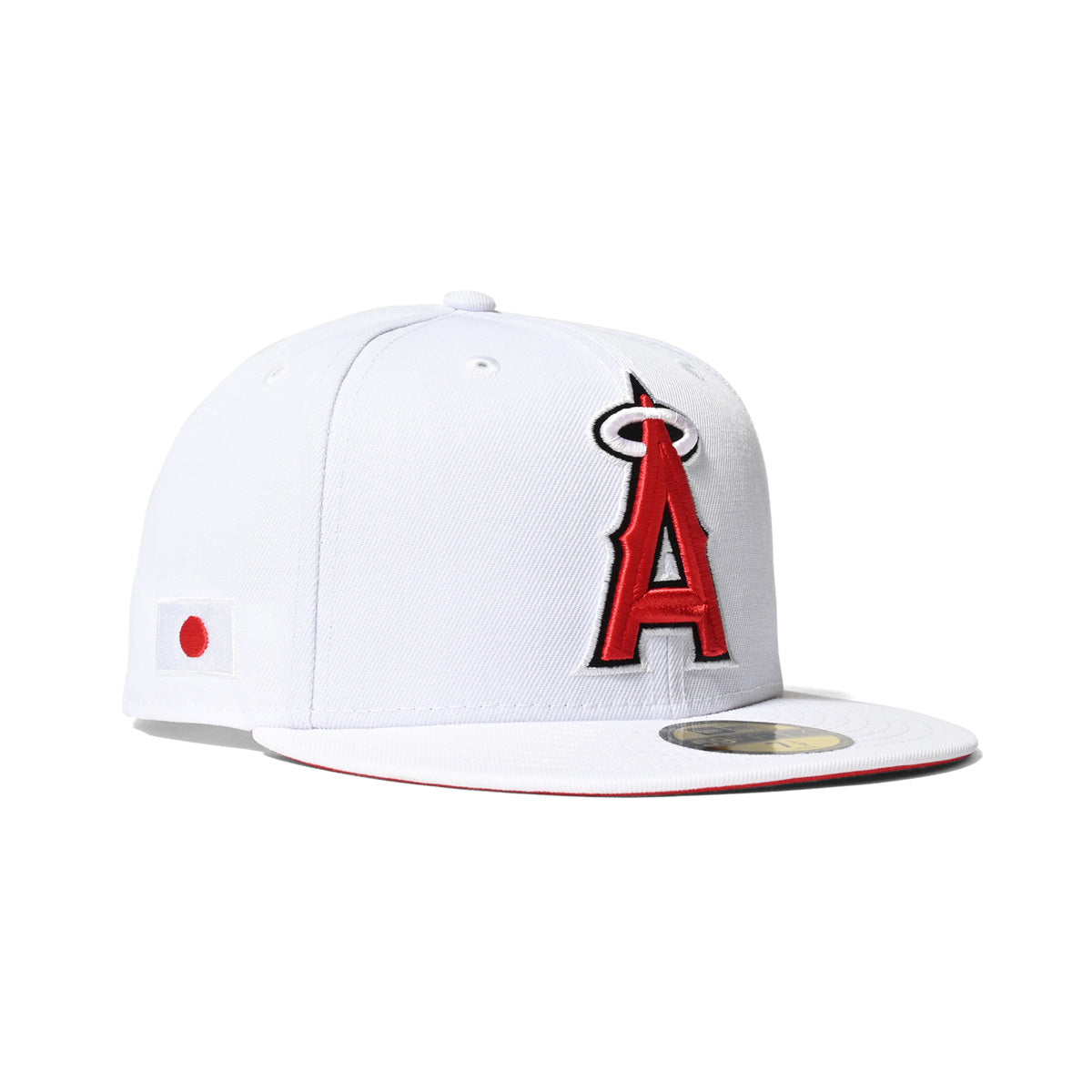 NEW ERA Los Angeles Angels 59FIFTY JAPAN PATCH WHITE/RED
