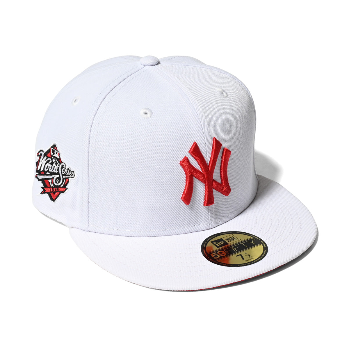 NEW ERA 紐約洋基隊 - 59FIFTY WS 1999 白色/紅色