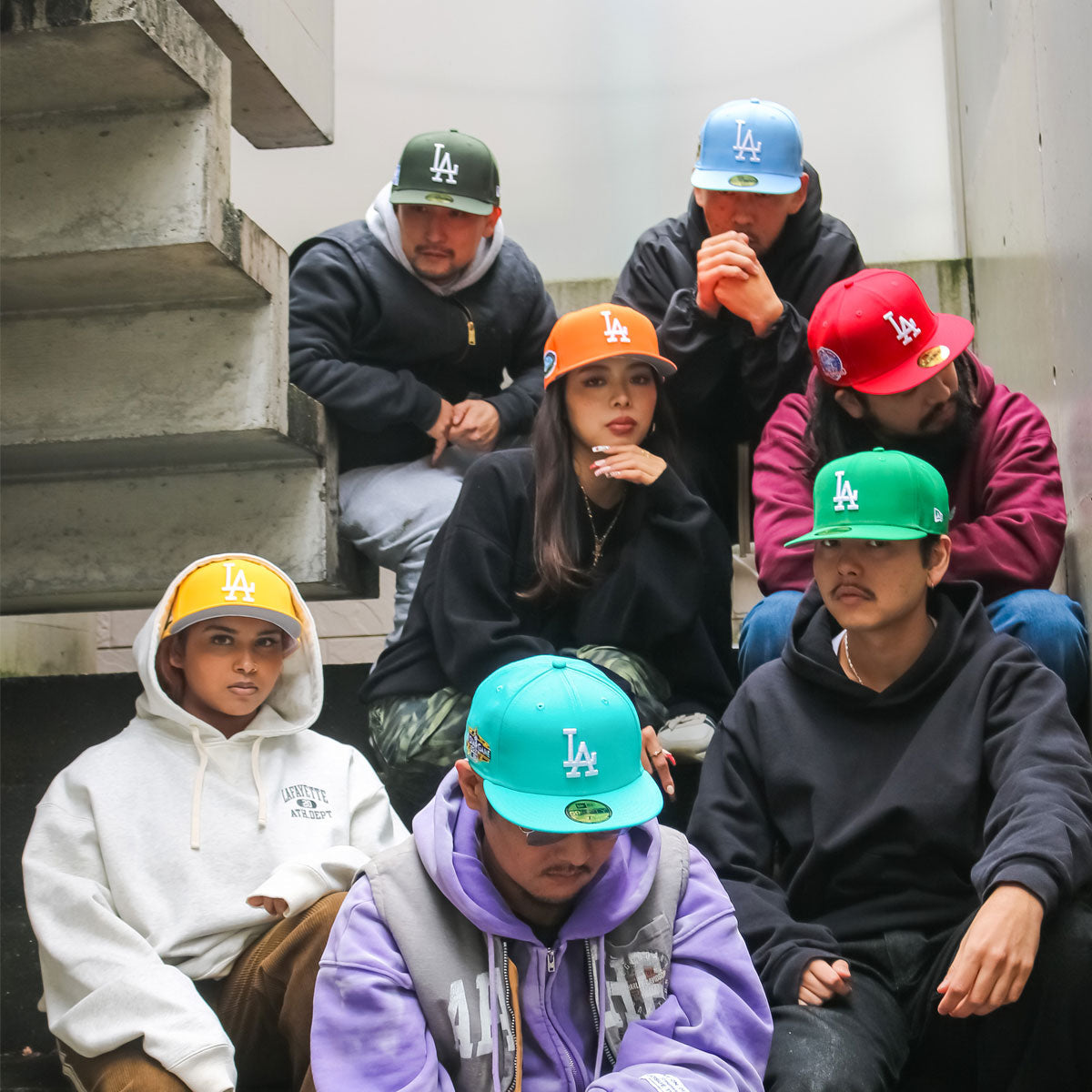 NEW ERA LOS ANGELES DODGERS - 59FIFTY CO VIVA LD KELLY GREEN グリーン【70895752】