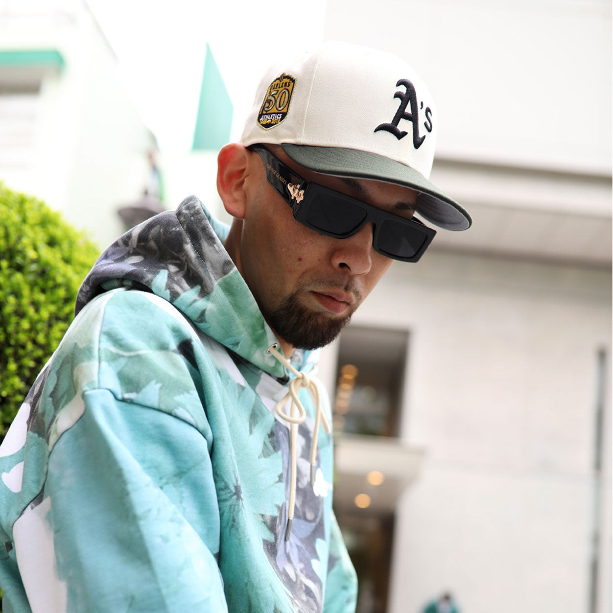 NEW ERA Oakland Athletics - 50th ANV 59FIFTY CHROME/MILITARY GREEN【70756778】