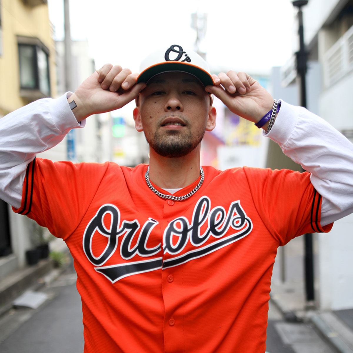NEW ERA Baltimore Orioles - 1970 WS 59FIFTY CHROME/LIGHT ORANGE【70756781】