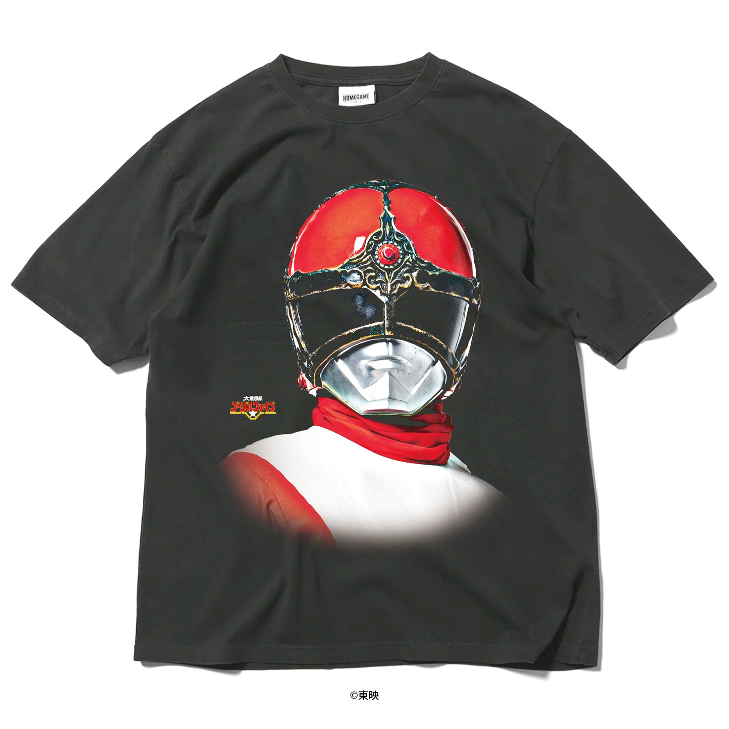 【受注予約:11月上旬頃に発送】スーパー戦隊 x HOMEGAME - 1982 ゴーグルレッド TEE 【HG250153】