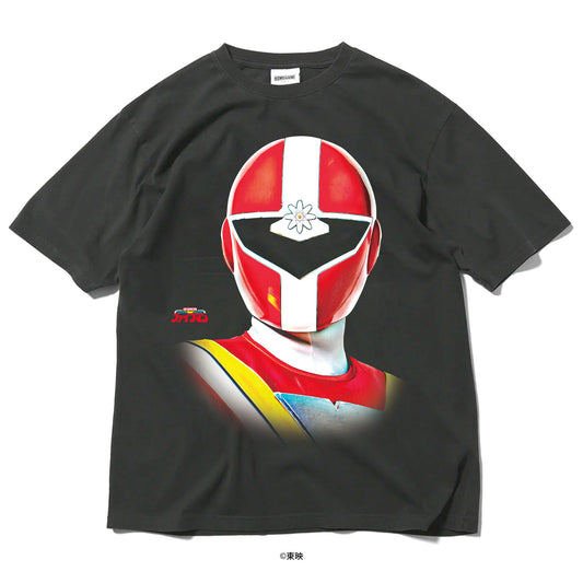 【受注予約:12月下旬頃に発送】スーパー戦隊 x HOMEGAME - 1990 ファイブレッド TEE 【HG250161】