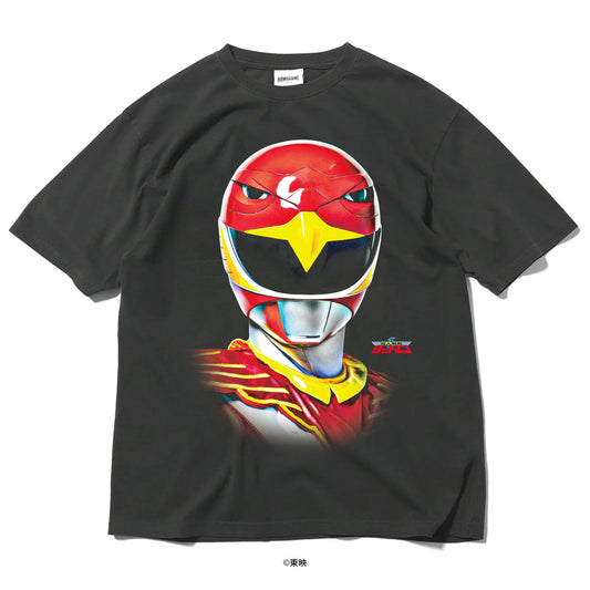 【受注予約:12月下旬頃に発送】スーパー戦隊 x HOMEGAME ‐ 1991 レッドホーク TEE 【HG250162】