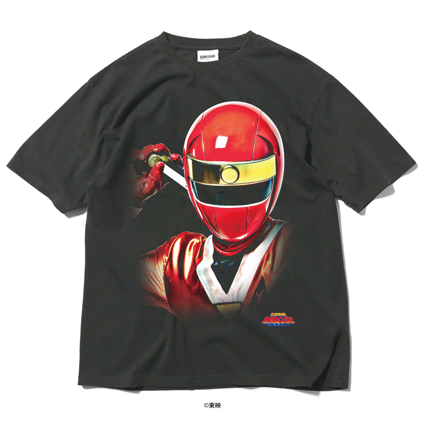 【受注予約:11月上旬頃に発送】スーパー戦隊 x HOMEGAME - 1994 ニンジャレッド TEE 【HG250165】