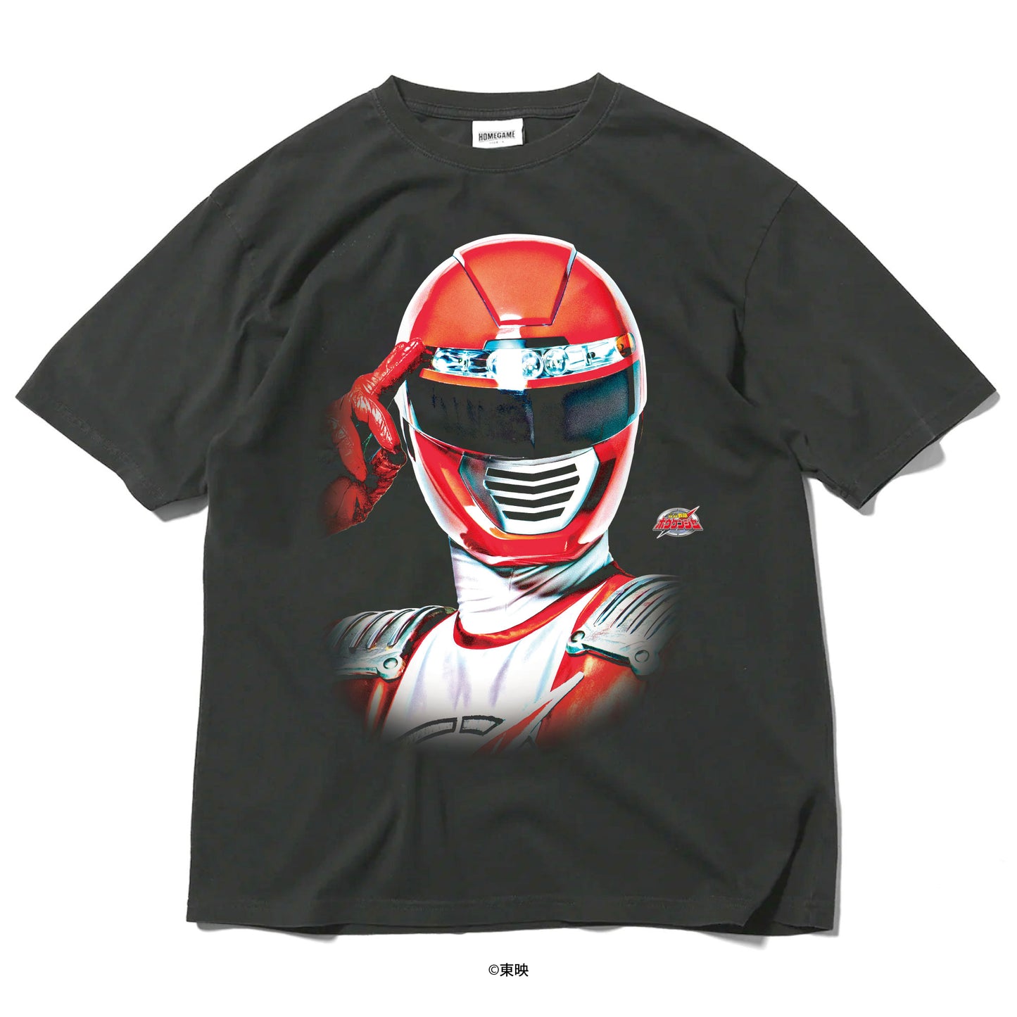 【受注予約:11月上旬頃に発送】スーパー戦隊 x HOMEGAME - 2006 ボウケンレッド TEE 【HG250177】