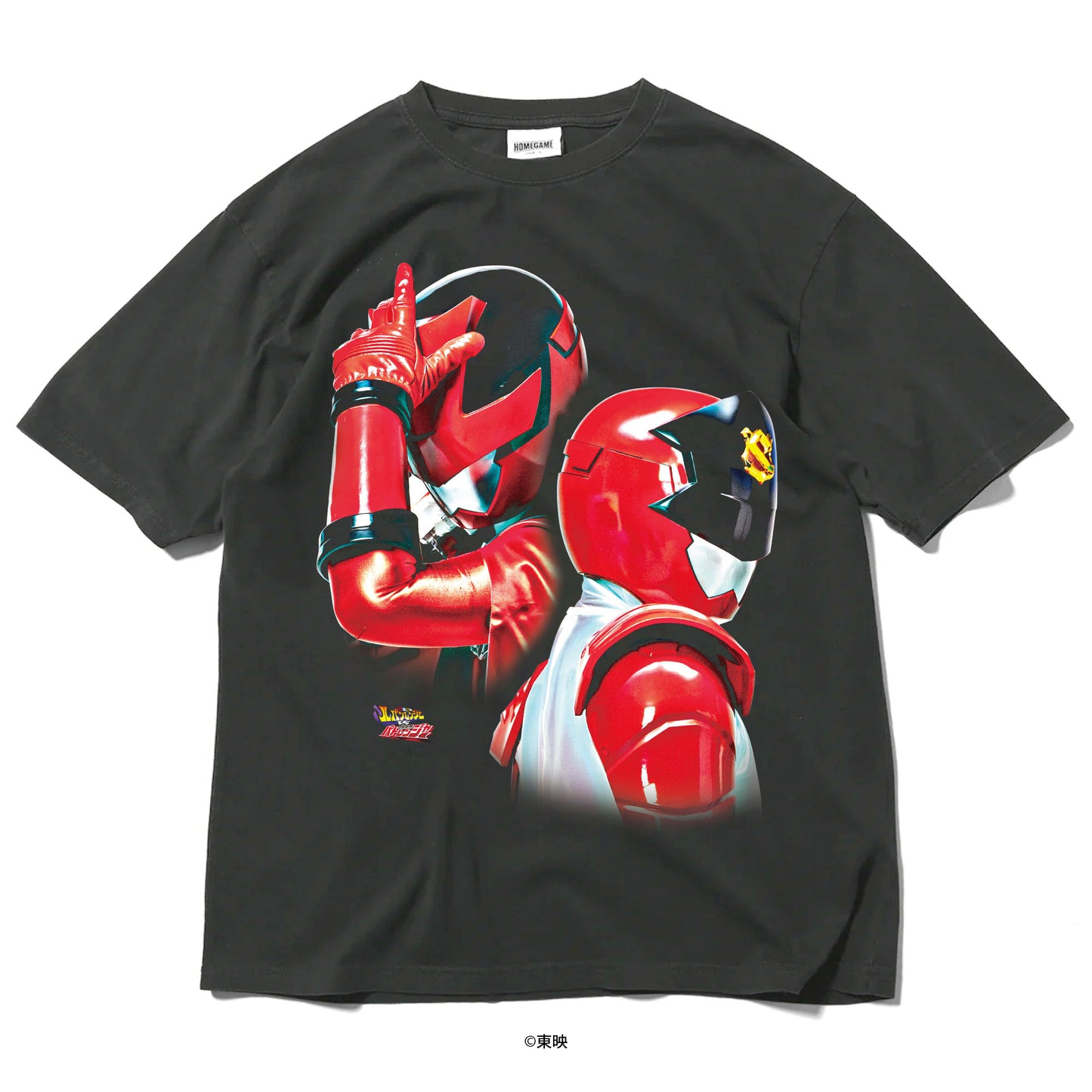 【受注予約:11月上旬頃に発送】スーパー戦隊 x HOMEGAME - 2018 ルパンレッド パトレン1号 TEE 【HG250189】