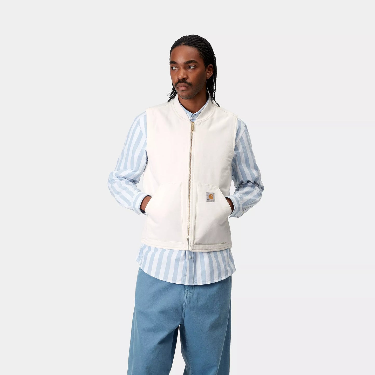 CARHARTT - CLASSIC VEST WAX RINSED【I026457-D602】