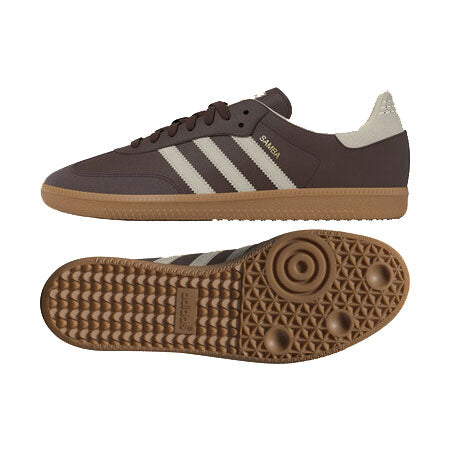 adidas - SAMBA OG MENS WMNS Brown/Putty Grey/Gold Metallic【ID1481】