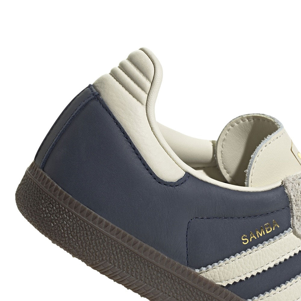 adidas - SAMBA OG WMNS Night Indigo/Cream White/Gold Metallic 【IG1968】