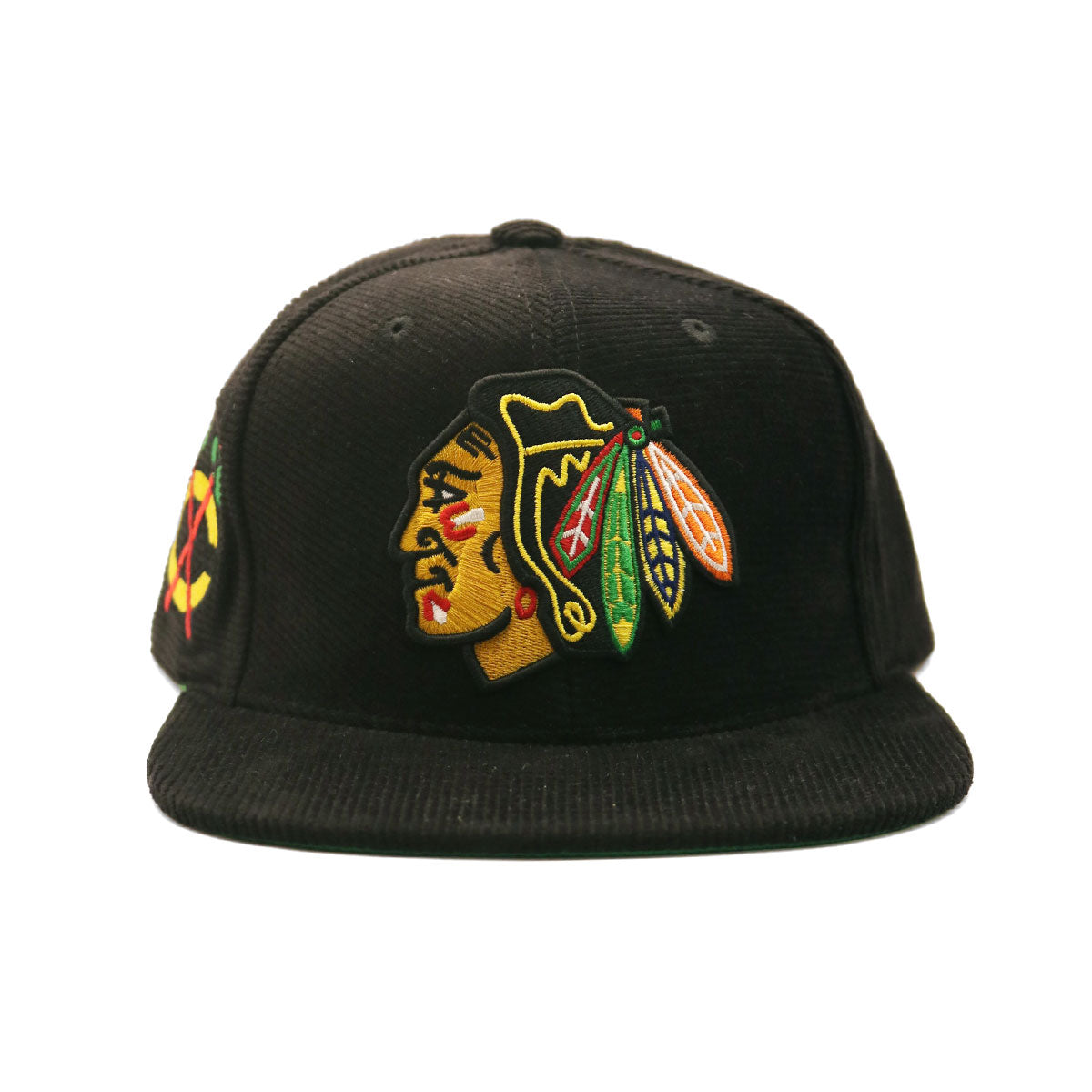 Mitchell&Ness - CBHBLCK F NHL SNAPBACK BLACKHAWKS【HHSS6057】