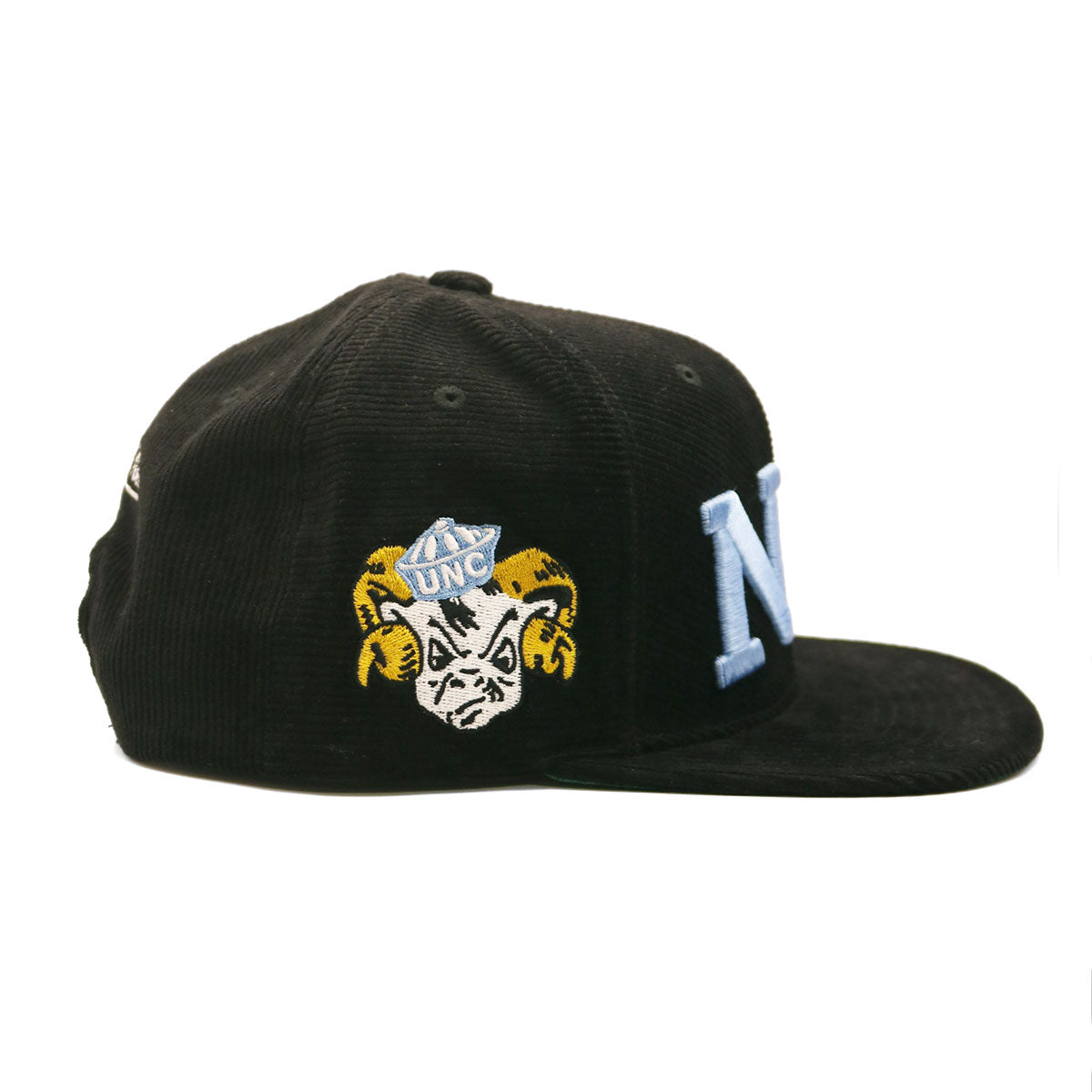Mitchell&Ness - UNCBLCK F NCAA SNAPBACK NORTH CAROLINA【HHSS6056】