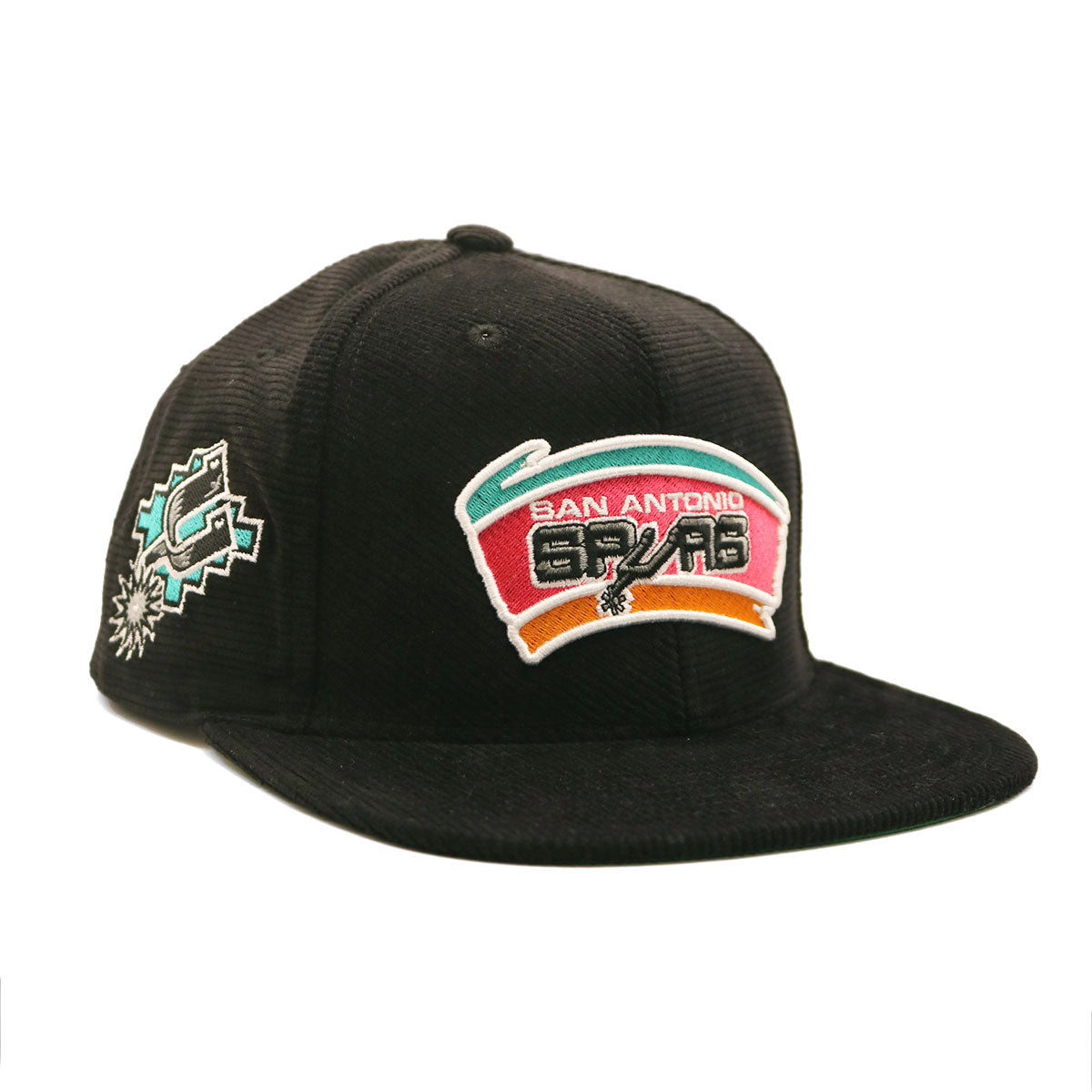 Mitchell&Ness - SASBLCK F ALL DIRECTIONS SNAPBACK HW SPURS【HHSS5814】