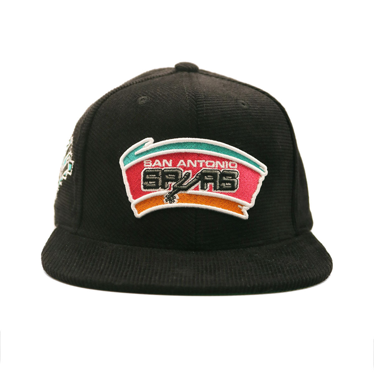 Mitchell&Ness - SASBLCK F ALL DIRECTIONS SNAPBACK HW SPURS【HHSS5814】