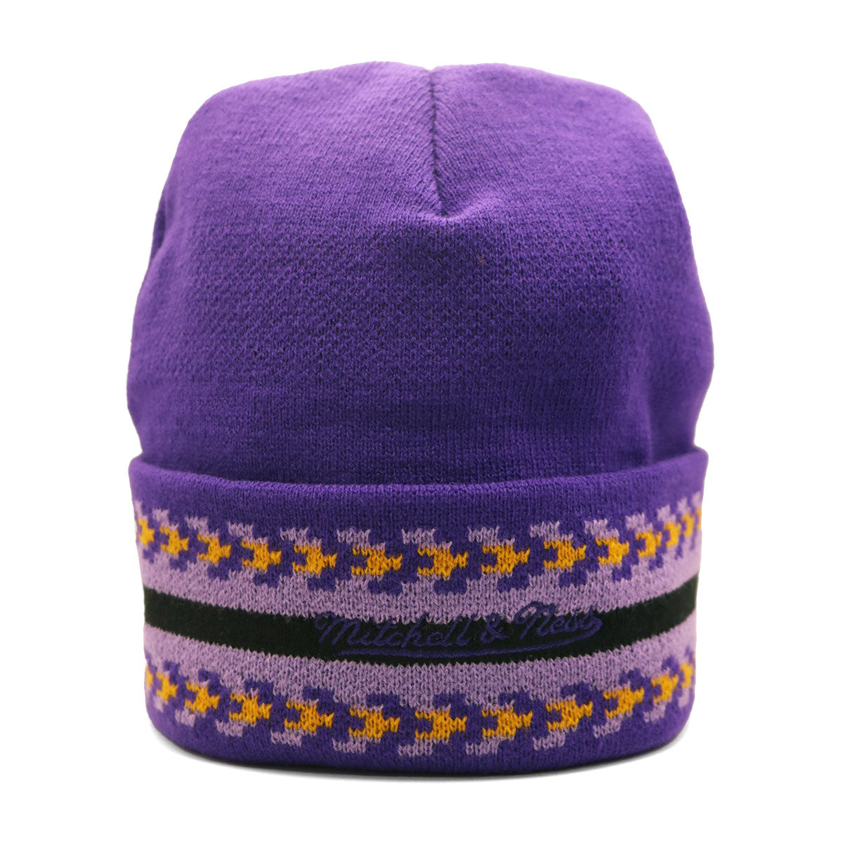Mitchell&Ness - LALPURP F NBA GAME ON KNIT HMG LAKERS【HCFK5818】