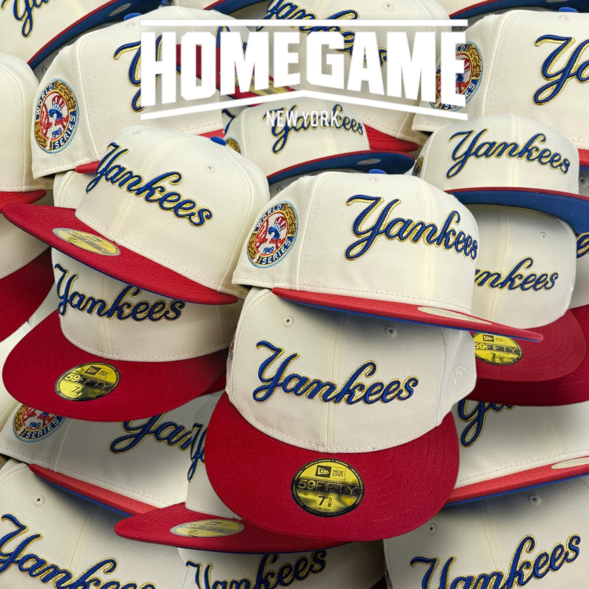 NEW ERA New York Yankees - 59FIFTY Mikey Ice Cream Yankees WS1949 Chrome White/Burgundy