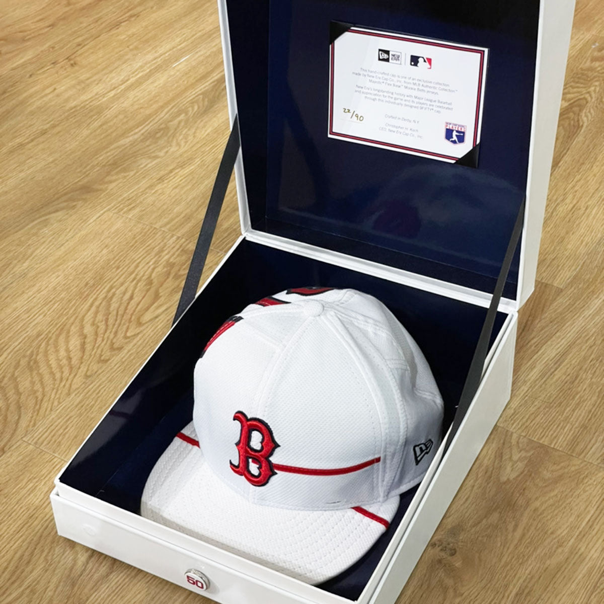 NEW ERA Boston Red Sox -  9FIFTY AUTHENTIC JERSEY BETTS V3 KIT S No.22/90【11834991】