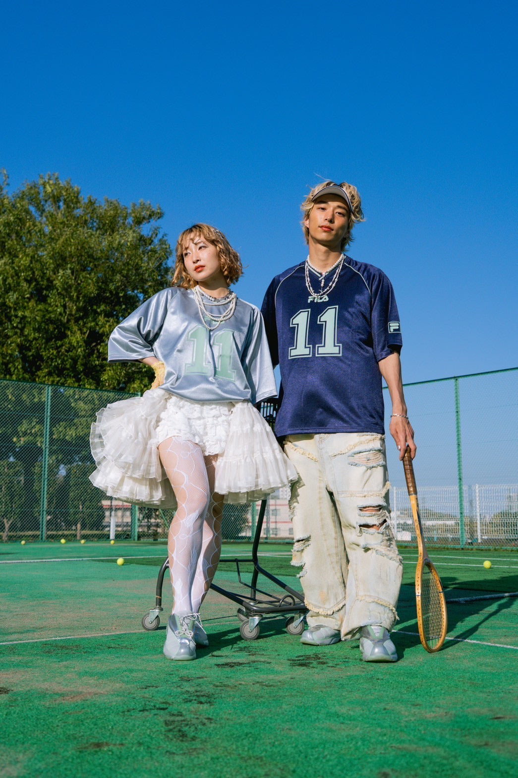 FILA REPLICA 2002 X RENA METALLIC SILVER/GREEN【USS25036-250】