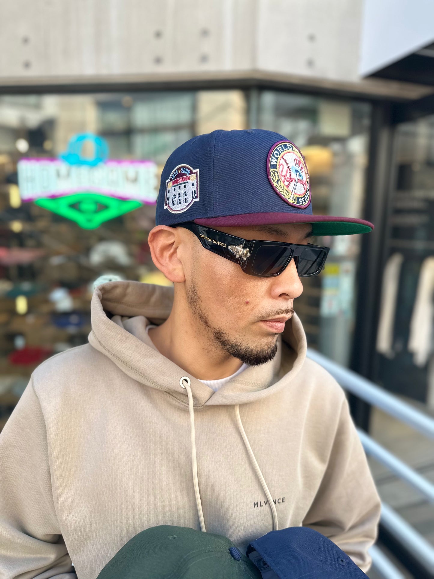 NEW ERA New York Yankees - 1949 WORLD SERIES 59FIFTY NAVY/MAROON【14148787】