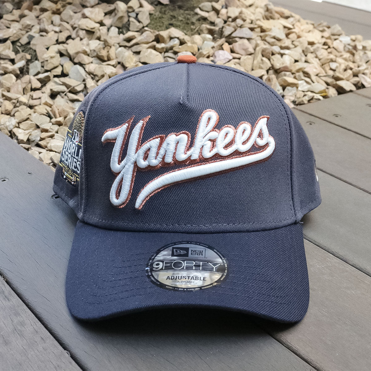 NEW ERA New York Yankees - 9Forty 2024 World Series Dark Pewter/Navy