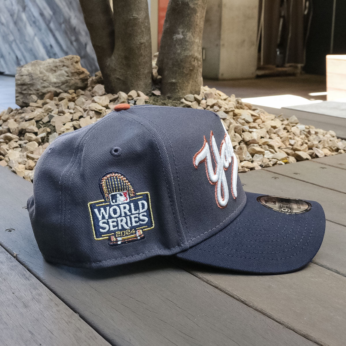 NEW ERA New York Yankees - 9Forty 2024 World Series Dark Pewter/Navy