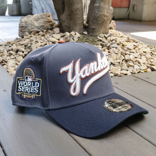 NEW ERA New York Yankees - 9Forty 2024 World Series Dark Pewter/Navy