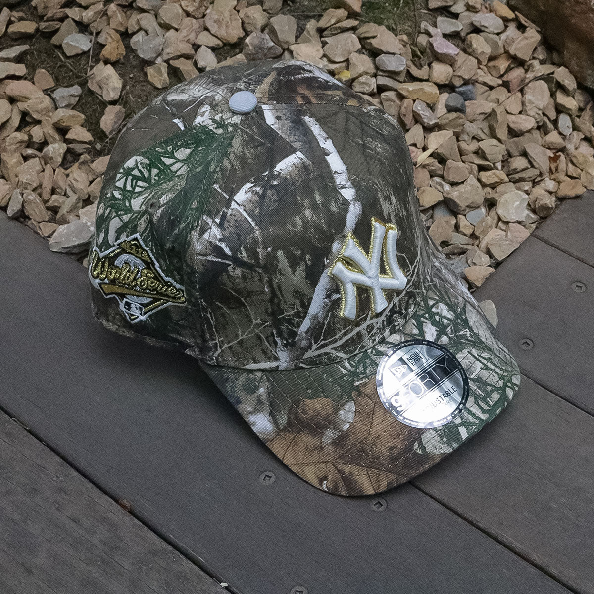 NEW ERA New York Yankees - 9FORTY A-Frame Real Tree Snapback Hat