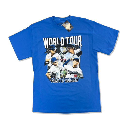 WORLD TOUR TEE BLUE【HG250412】
