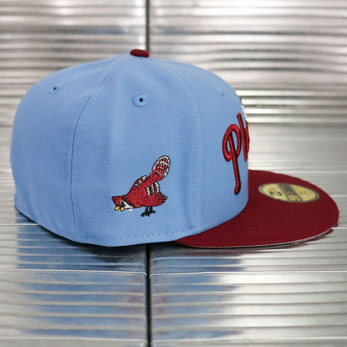 NEW ERA - Philadelphia Phillies Philly Pha0natic 59Fifty Sky Blue/Cardinal Red