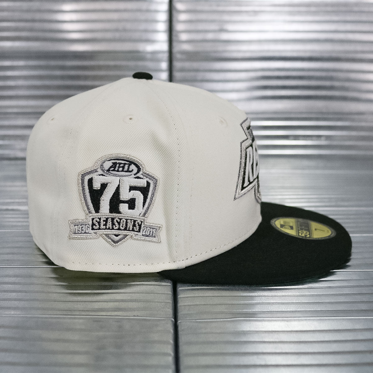 NEW ERA- Ontario Reign 75 Seasons 59Fifty Chrome White/Black