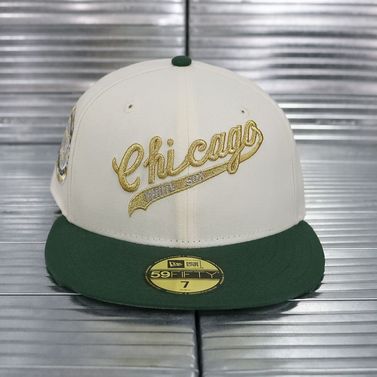 NEW ERA - Chicago White Sox 1942 ASG 59Fifty Chrome White Cilantro Green