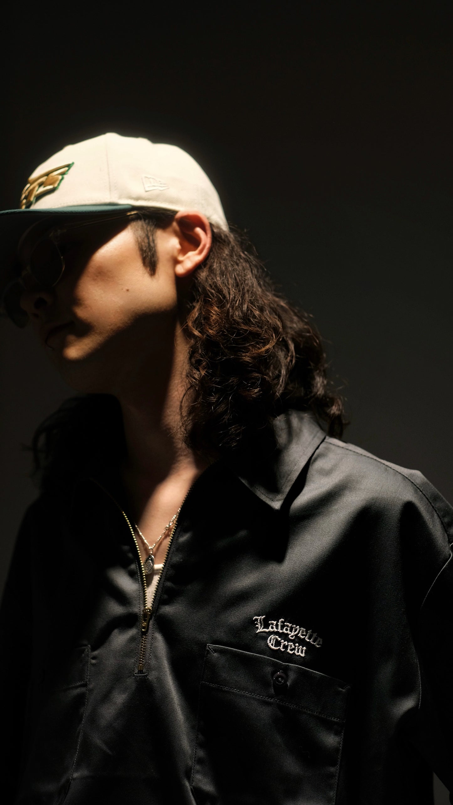 LFYT - DICKIES × LFYT HALF ZIP WORK SHIRT 【LS250203】