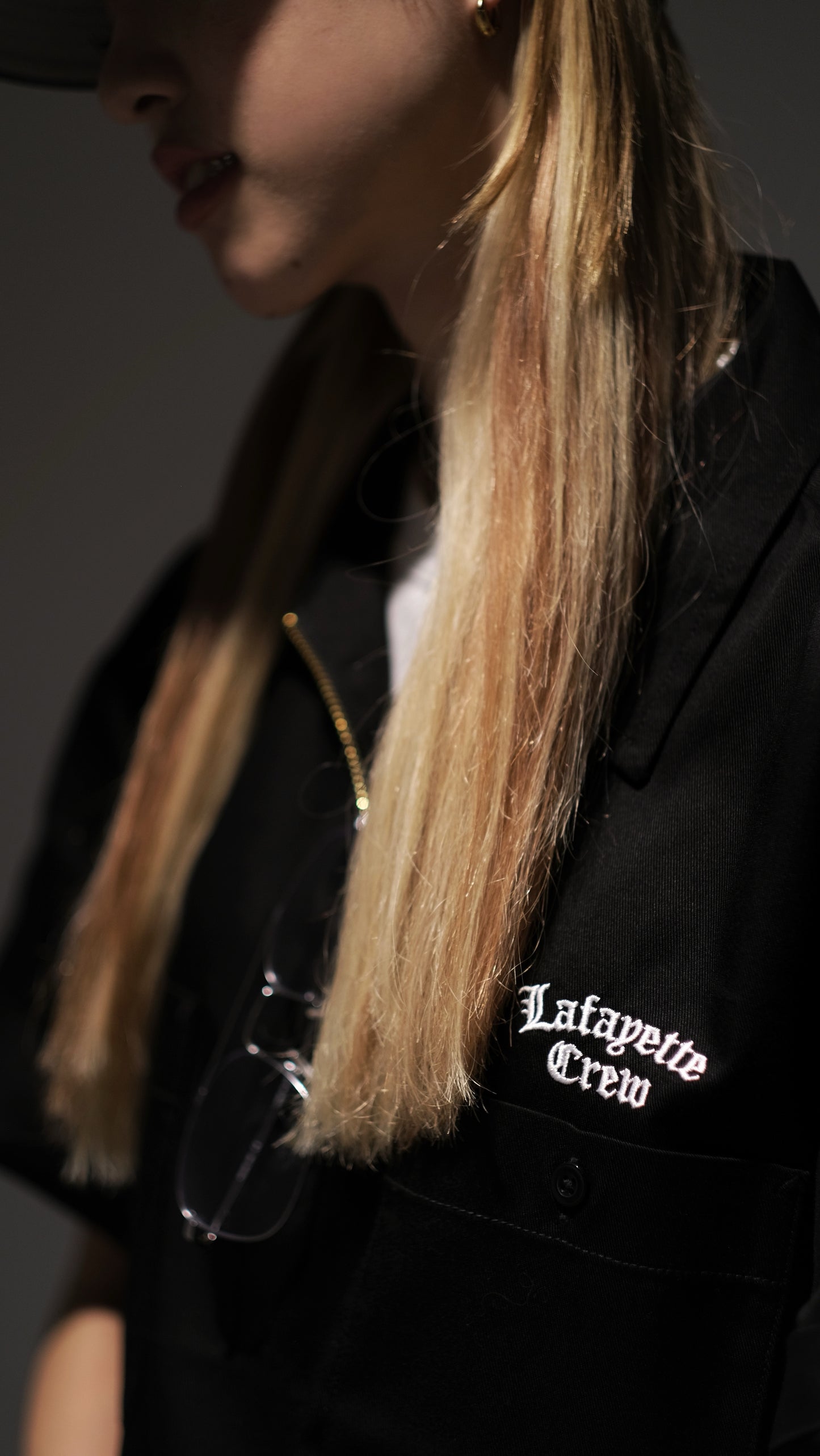 LFYT - DICKIES × LFYT HALF ZIP WORK SHIRT 【LS250203】