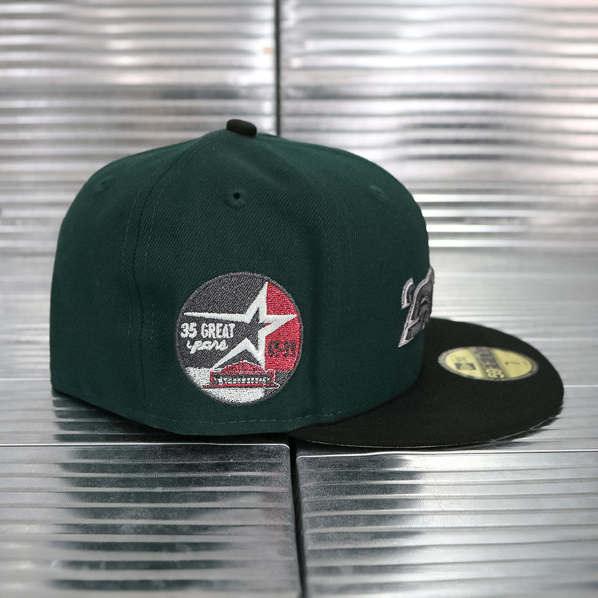 NEW ERA - Houston Astros‘stros 35 Great Years Patch 59Fifty Dark Green/Black