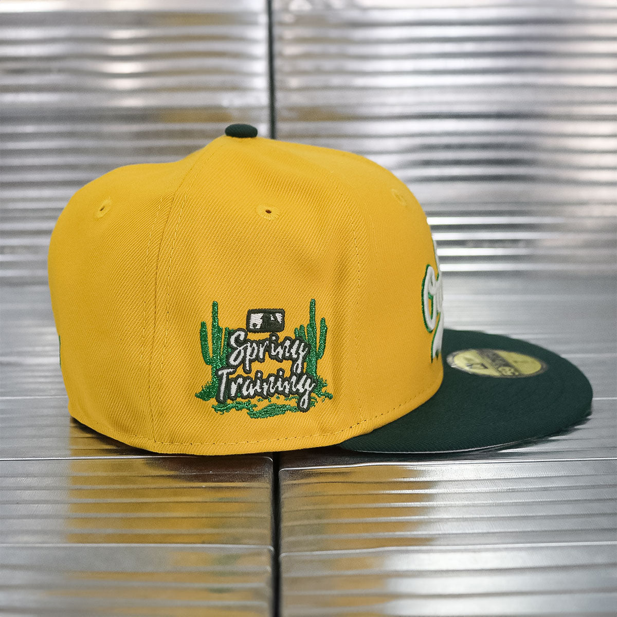 NEW ERA - Oakland Athletics Spring Training 59Fifty Gold/Green