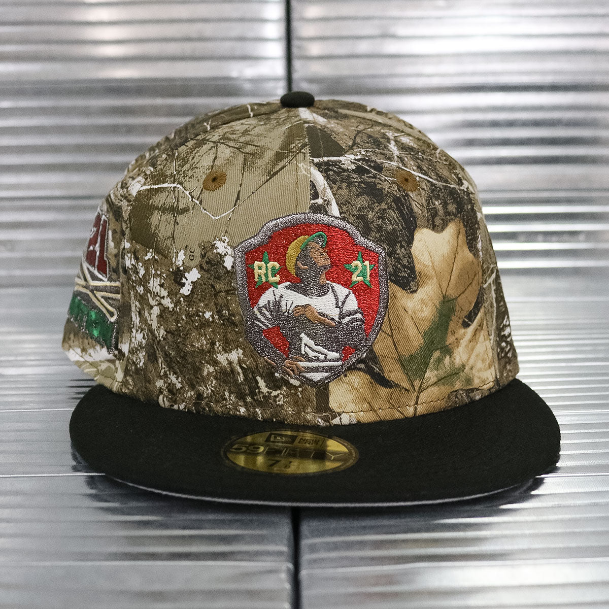 NEW ERA - Pittsburgh Pirates ROBERTO CLEMENTE 21 Nations 59Fifty RealTree BLACK