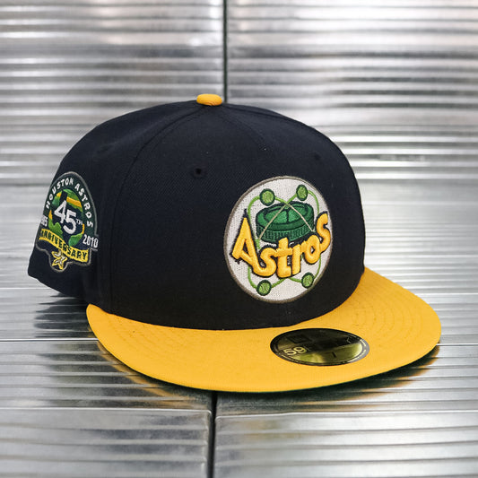 NEW ERA - Houston Astros 45th Anniv 59Fifty Navy/Gold