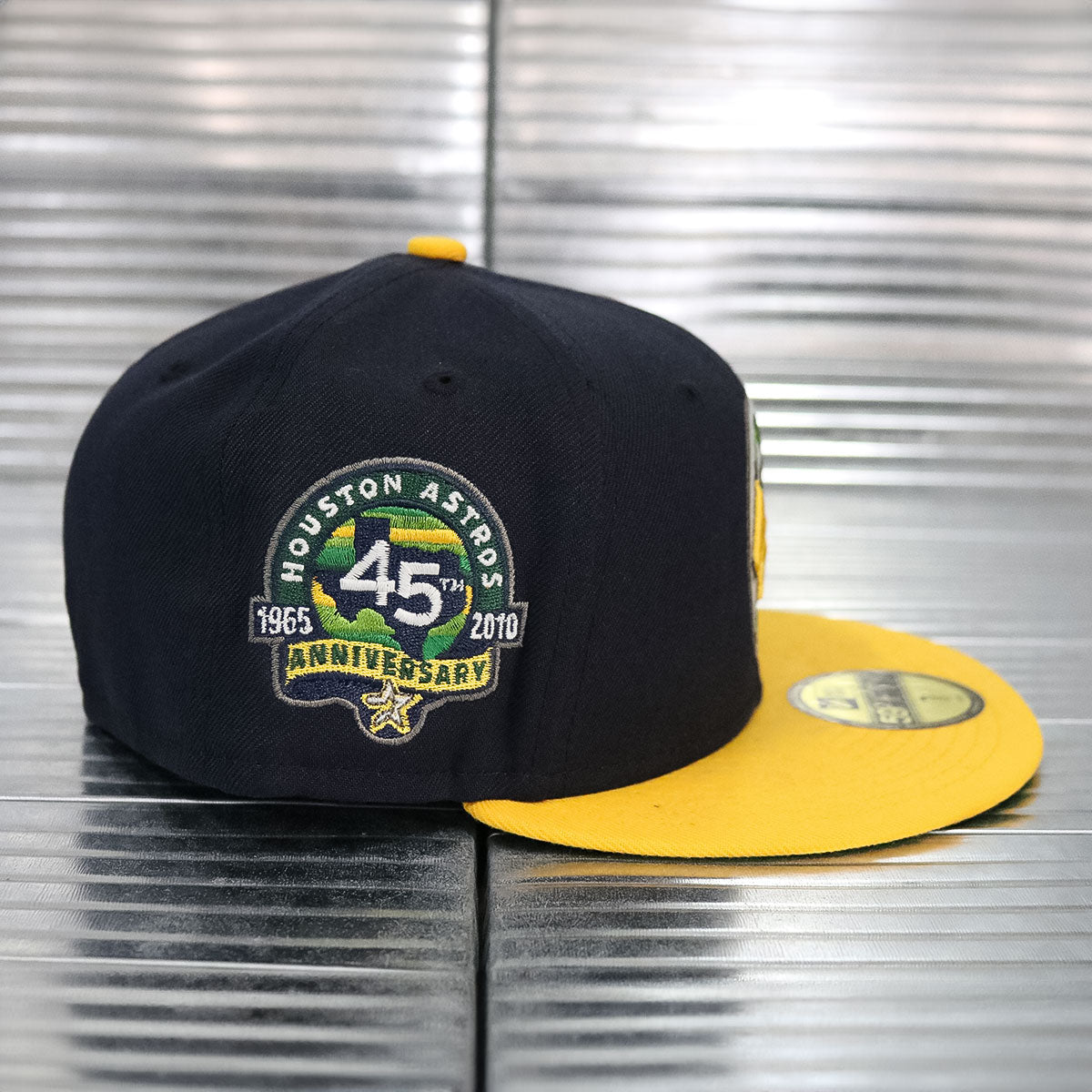 NEW ERA - Houston Astros 45th Anniv 59Fifty Navy/Gold
