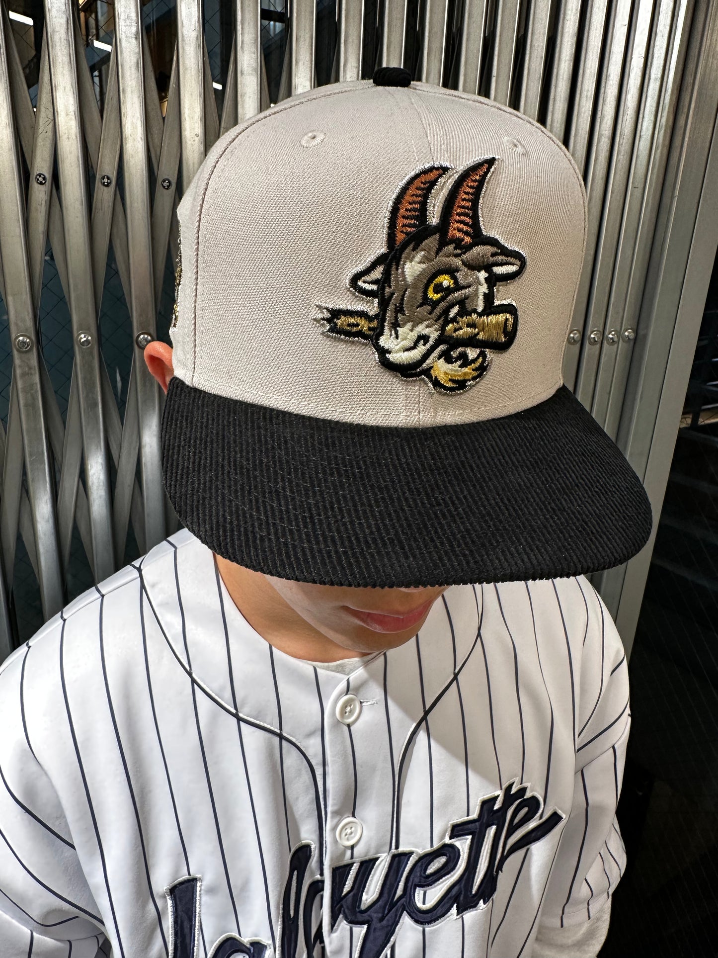 NEW ERA Hartford Yard Goats - ALLSTAR GAME 59FIFTY STONE/CORDUROY/BLACK【14148789】