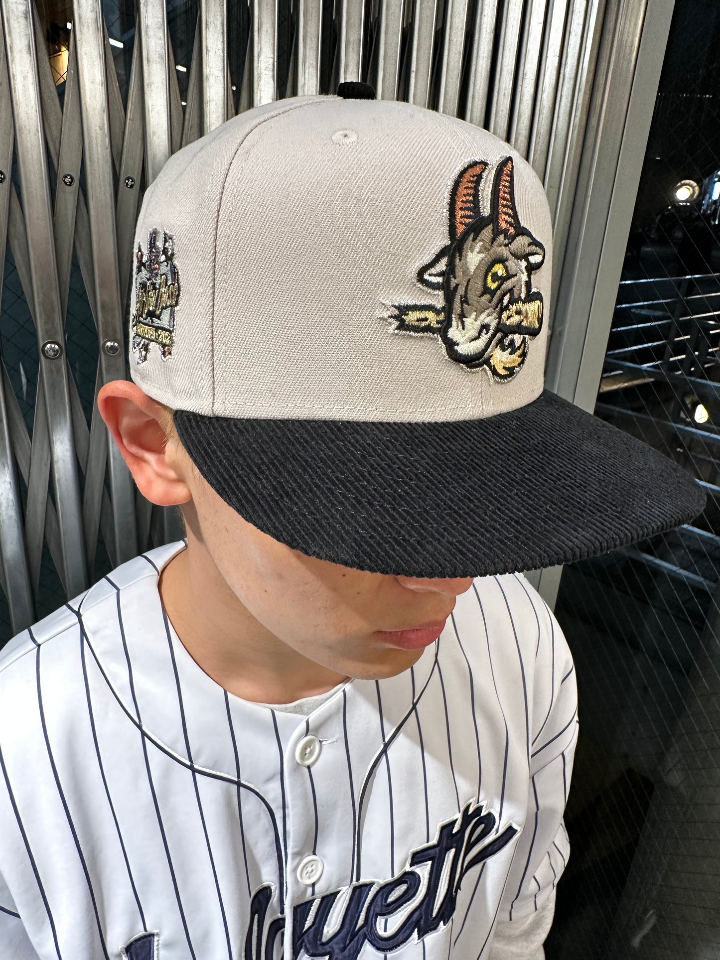 NEW ERA Hartford Yard Goats - ALLSTAR GAME 59FIFTY STONE/CORDUROY/BLACK【14148789】